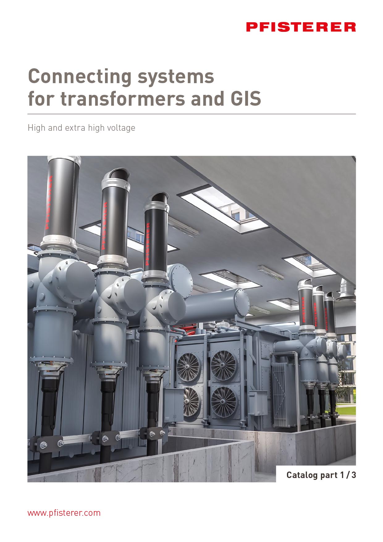 Connection systems for tranformers and GIS